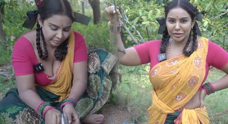 Sri Reddy : అదిరిపోయే అందాలు చూపిస్తూ అంకాపూర్ చికెన్ క‌ర్రీ వండిన శ్రీరెడ్డి