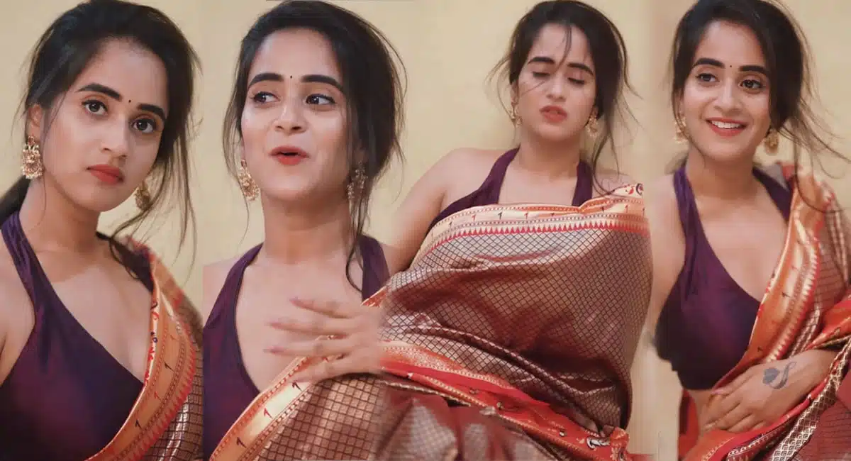 deepthi sunaina latest video on instagram viral
