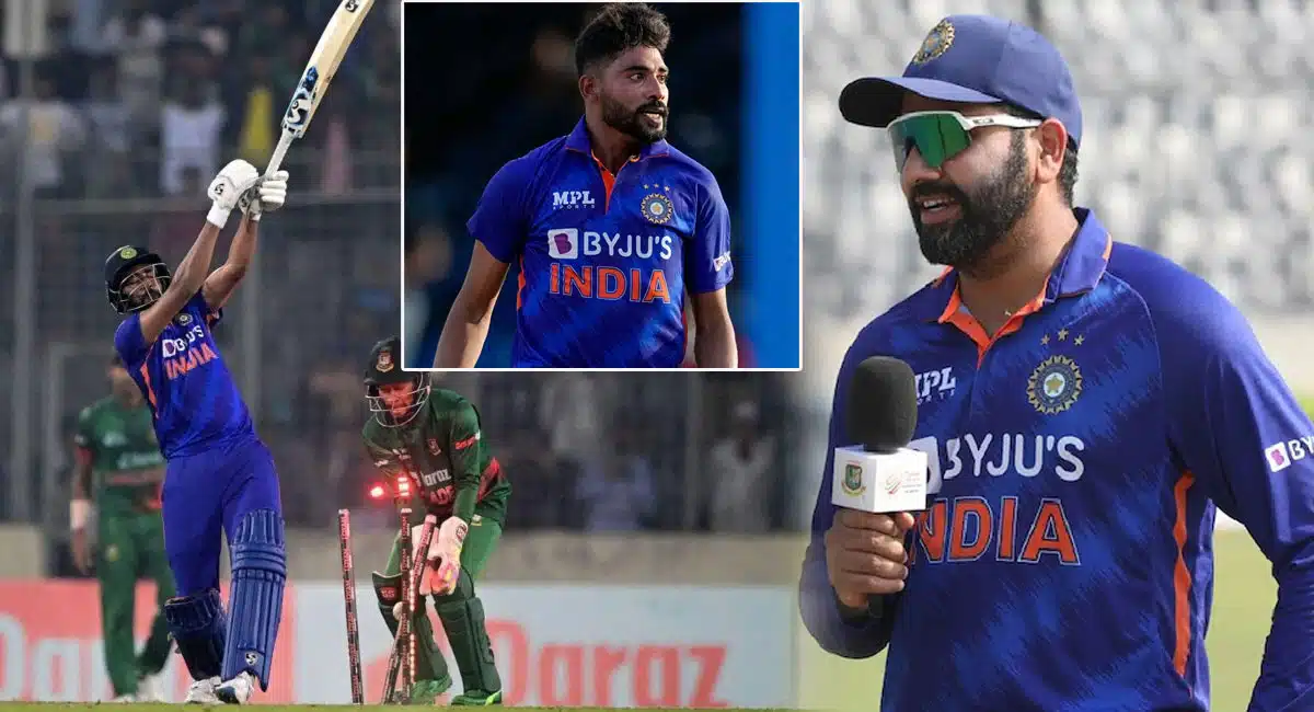 Mohammed Siraj did big mistake