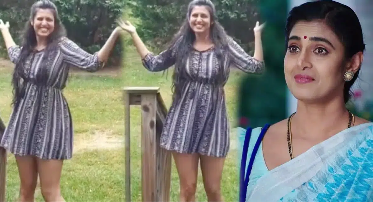 Intinti Gruhalakshmi Kasthuri latest instagram video viral