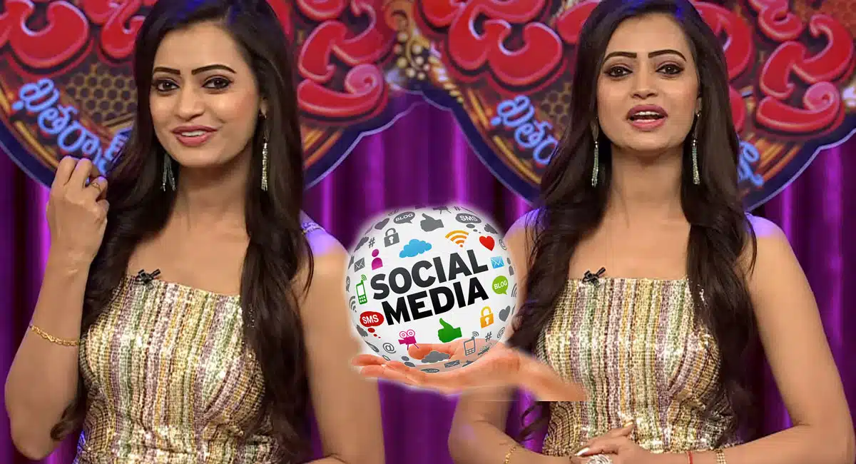 we don't want Sowmya Rao as Jabardasth comedy show anchor