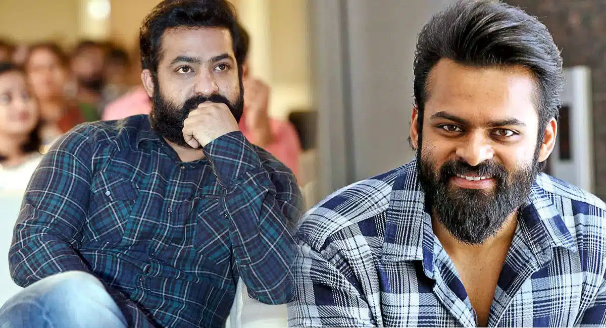 junior ntr to release sai dharam tej new movie teaser