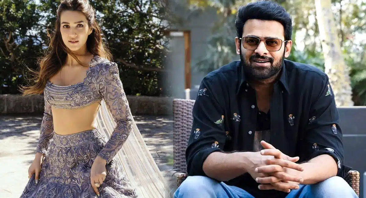 Prabhas and Kriti Sanon pics viral