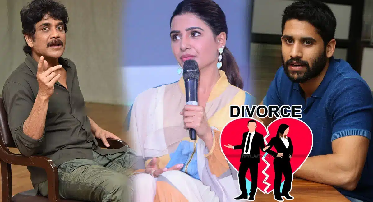 samantha strong counter to Nagarjuna