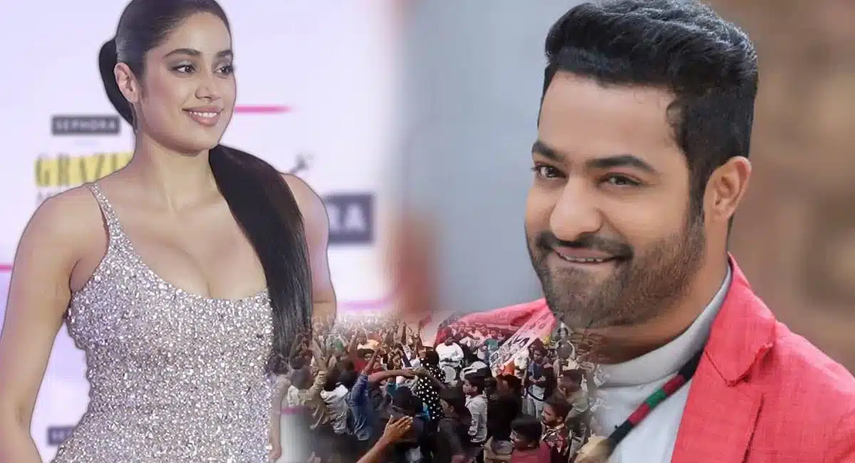 Janhvi Kapoor finally said OK to JR NTR