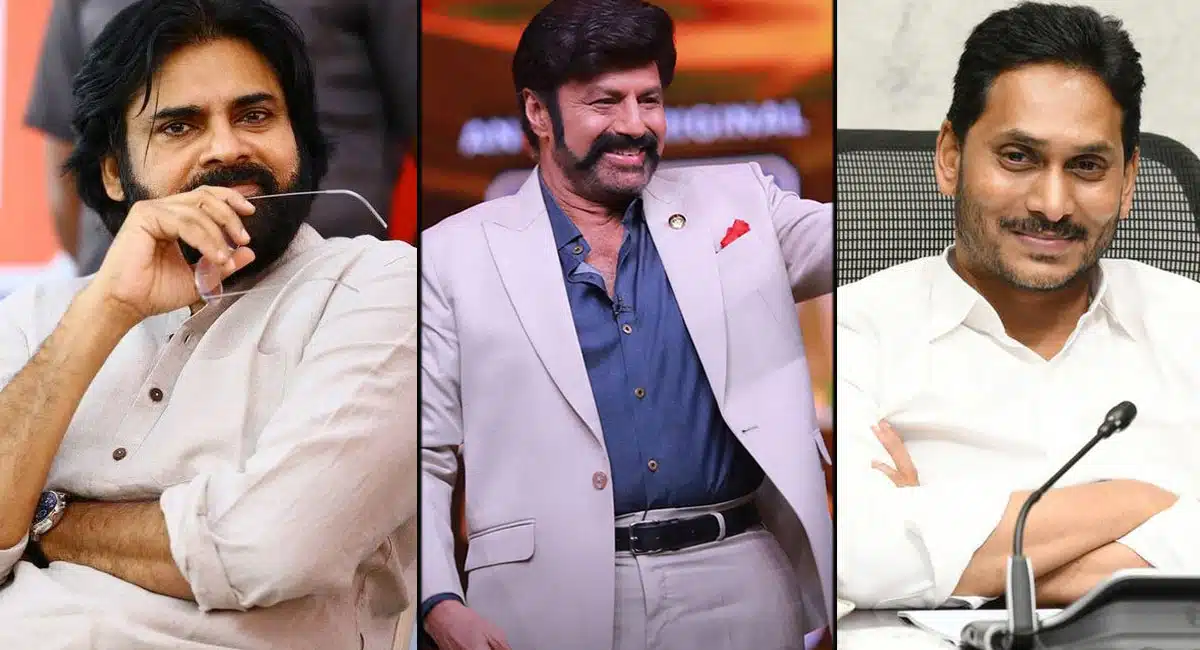 Balakrishna to Jagan Pawan Kalyan on Unstoppable Show stage