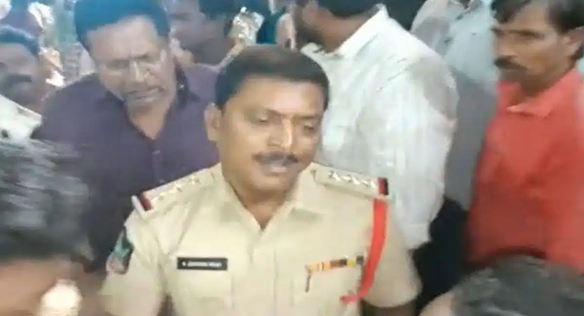 tension in Gudivada after ycp leaders threaten ex mla