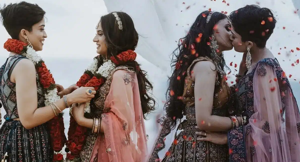 two girls married each other viral video