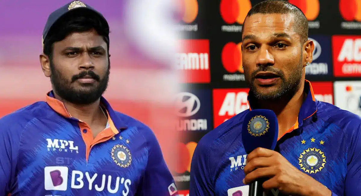 Shikhar Dhawan About on Sanju Samson