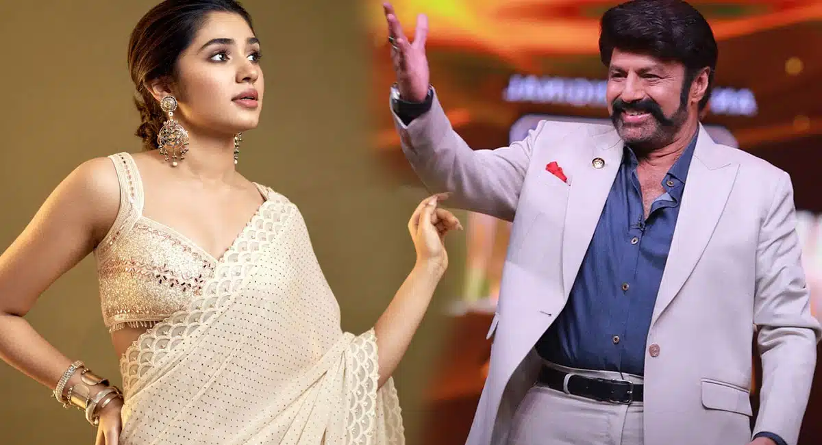 balayya comments on krithi Shetty