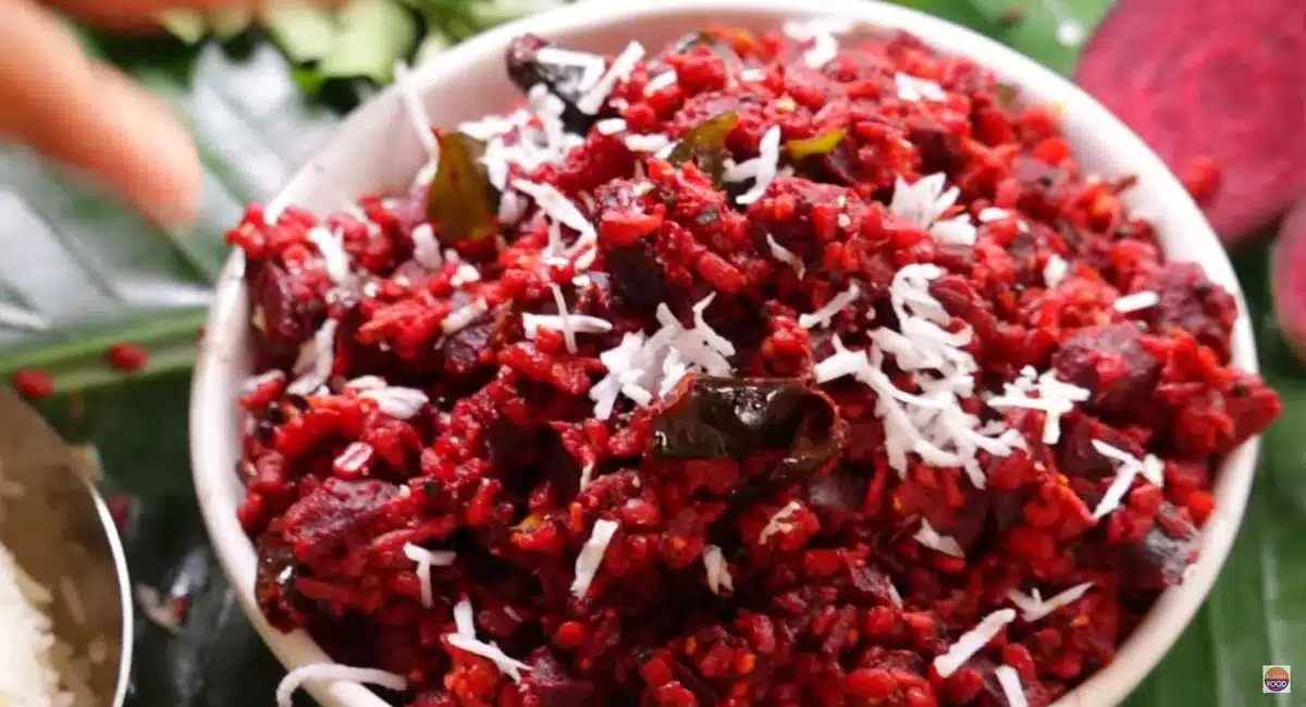 Beetroot Fry Recipe in Telugu