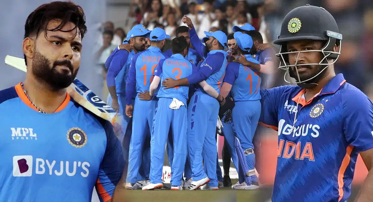 Team India kept Rishabh Pant aside