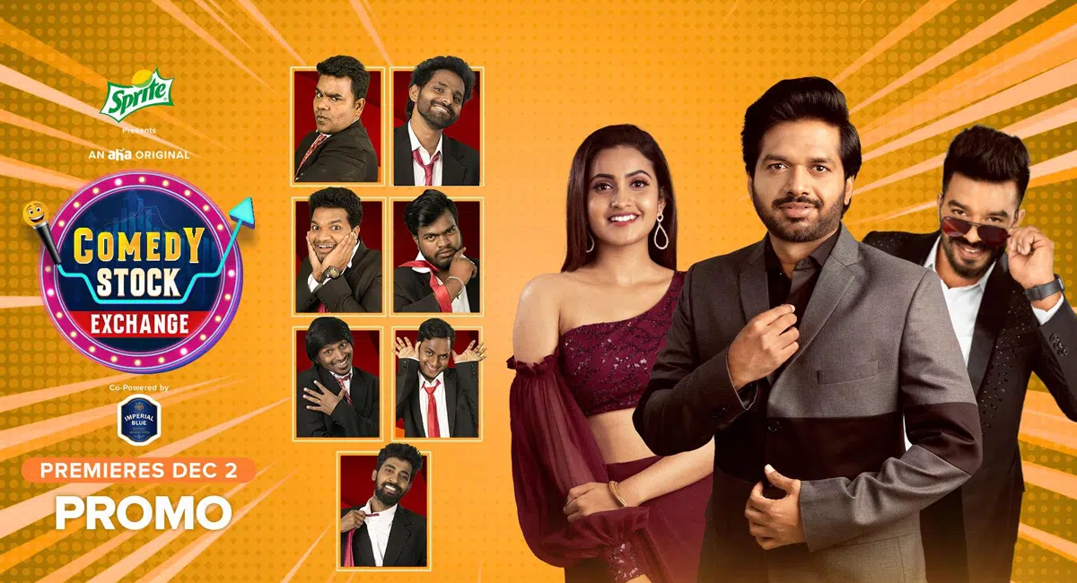 aha ott Comedy Stock Exchange show rating and talk