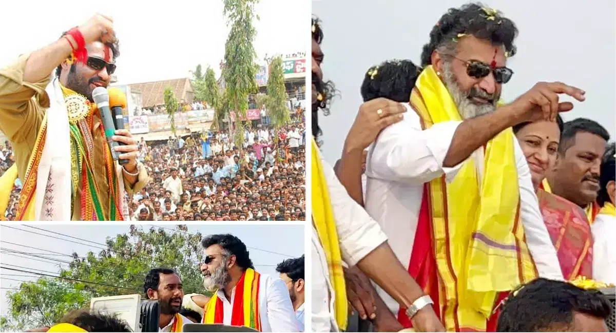 Taraka Ratna who challenged that he will contest in the next elections