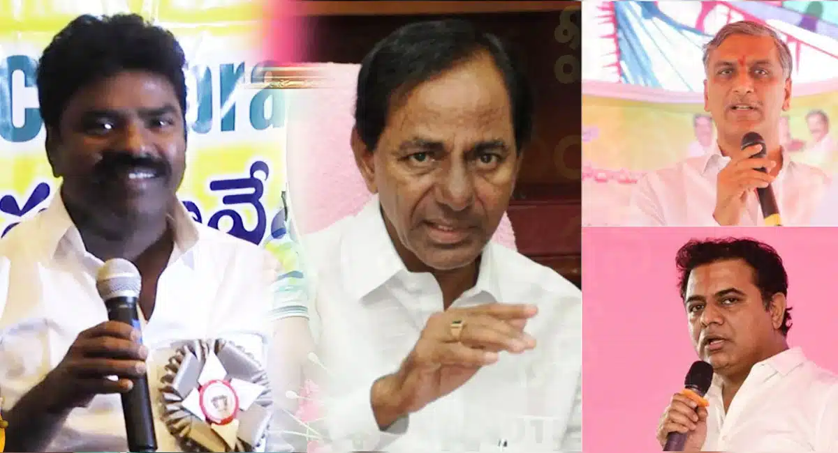 Rasamayi Balakishan comments on kcr and ktr in harish