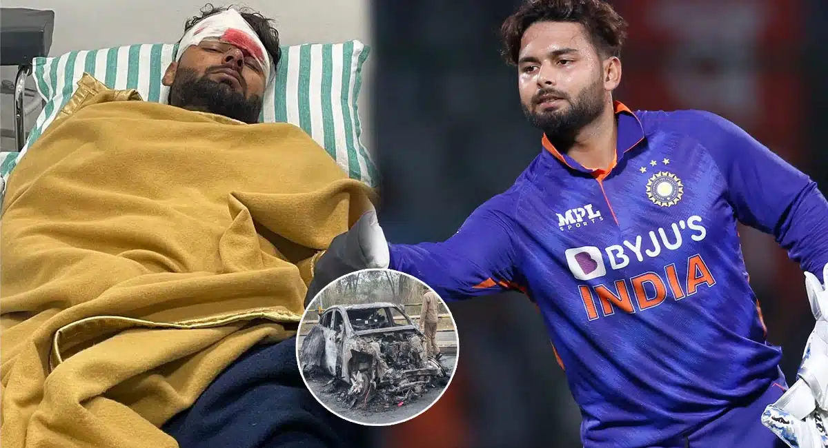 Rishabh Pant injured in car accident