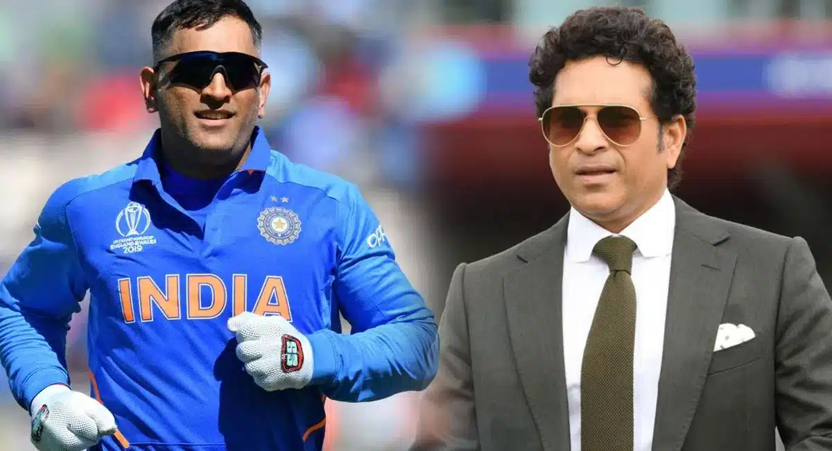 Sachin Tendulkar revels why he recommended Ms dhoni name
