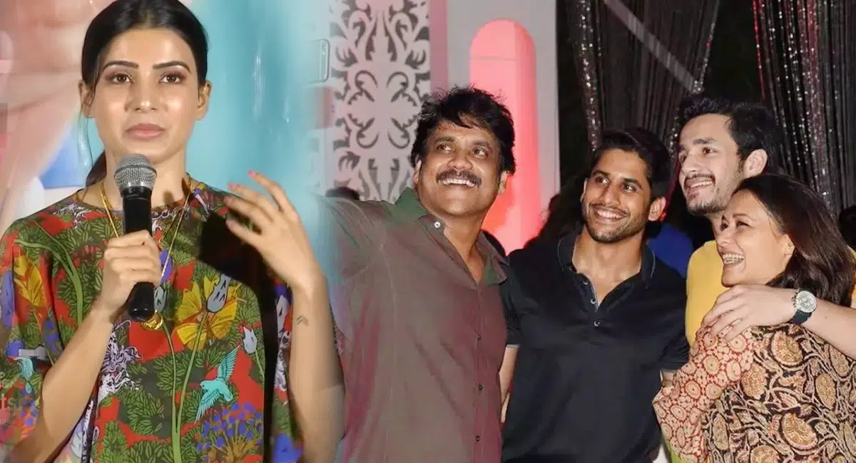 Star heroine samantha comments on akkineni heroes