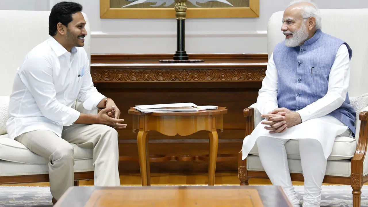 CM Jagan met PM Modi on Polavaram project