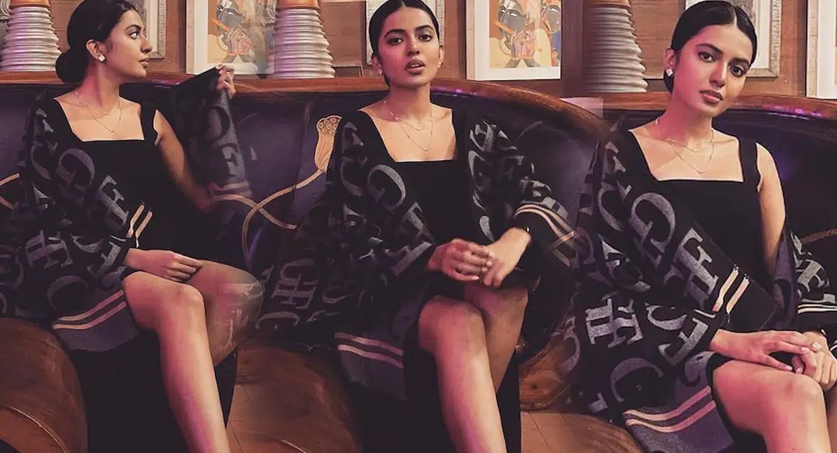 Shivani Rajasekhar black dress photoshoot viral on instagram