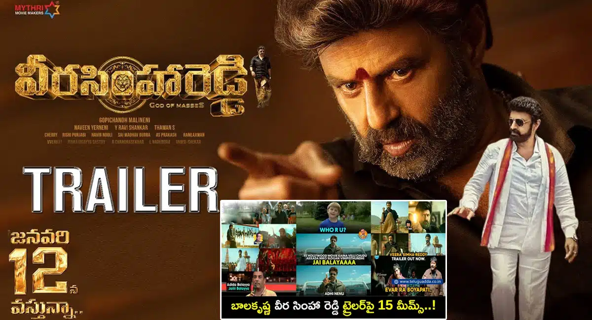 Veera Simha Reddy memes viral in social media