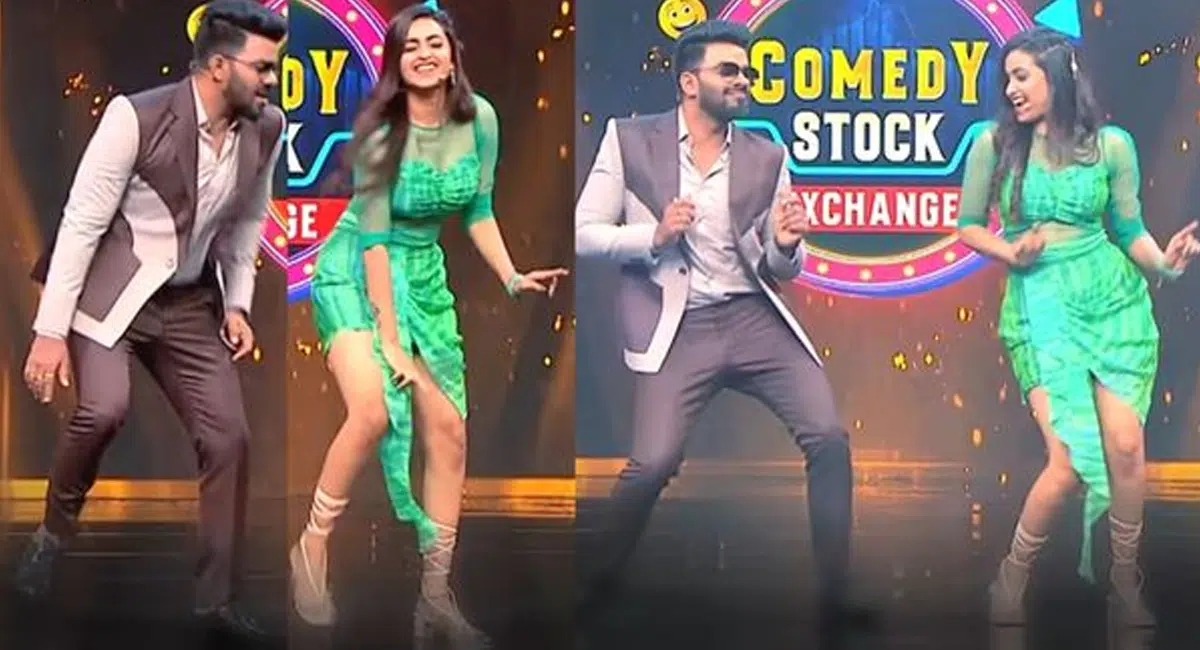 deepika pilli and sudigali sudheer dance video viral