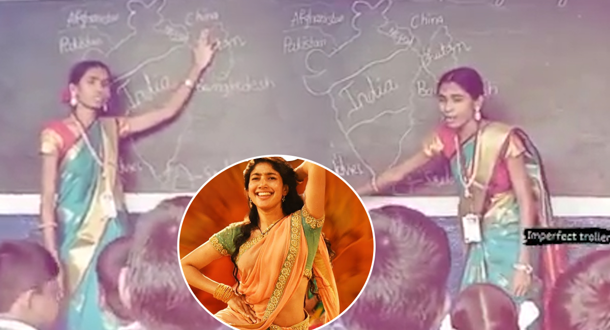 Saranga Dariya song style teacher teaching the class in Video
