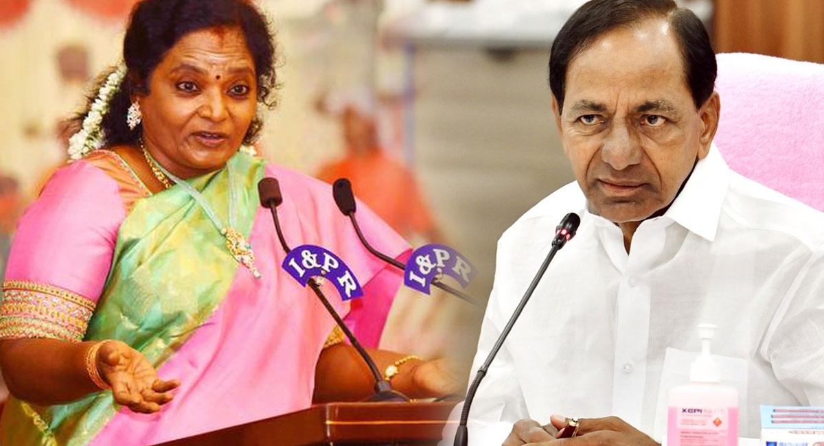 KCR : కేసీఆర్ కి స్ట్రాంగ్ కౌంటర్ ఇచ్చిన తెలంగాణ గవర్నర్