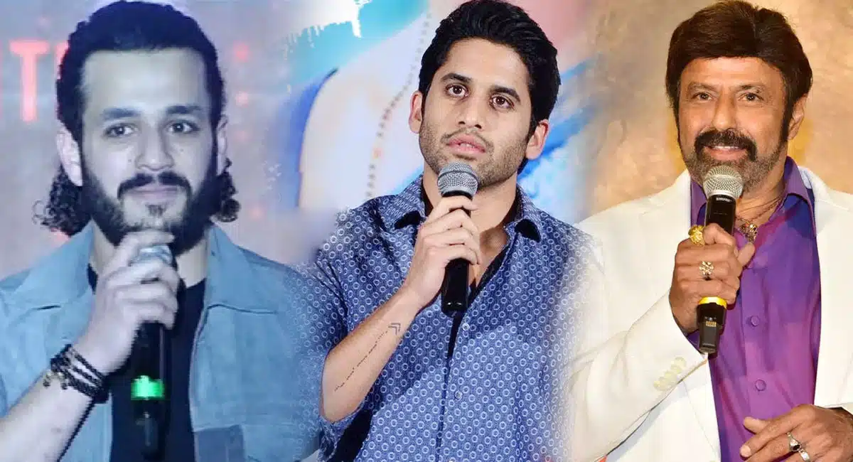Naga Chaitanya gave an counter to Balakrishna comments