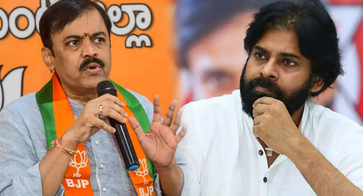 bjp mp narasimharao comments on pawan kalyan