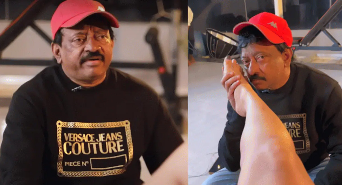 Ram Gopal Varma does that with the heroines who are younger to him