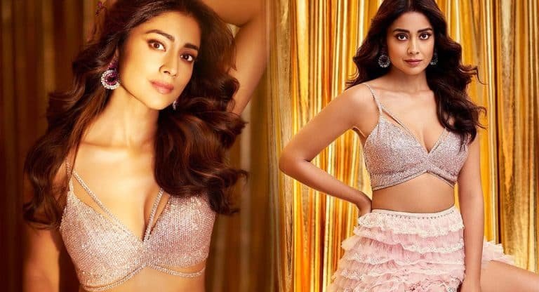 Shriya Saran : ఎద అందాలు చూపిస్తూ హీట్ పుట్టిస్తున్న హీరోయిన్ శ్రియా సరన్ ఫొటోస్..!!