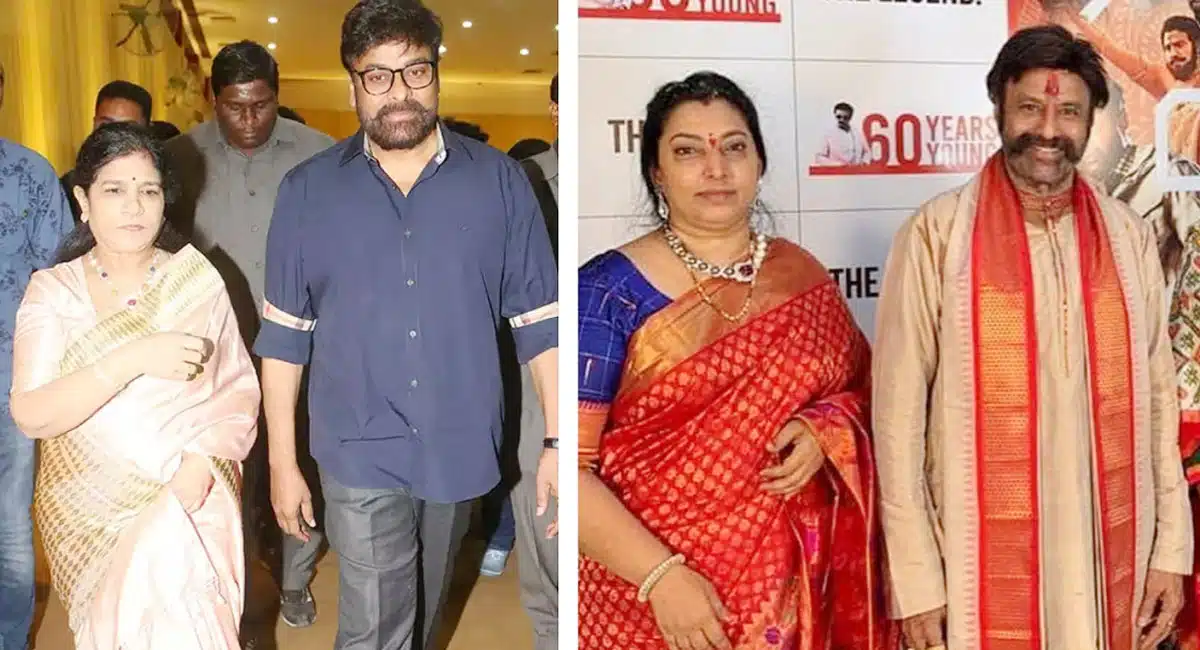 Chiranjeevi Surekha vs Balayya Vasundara in these matter