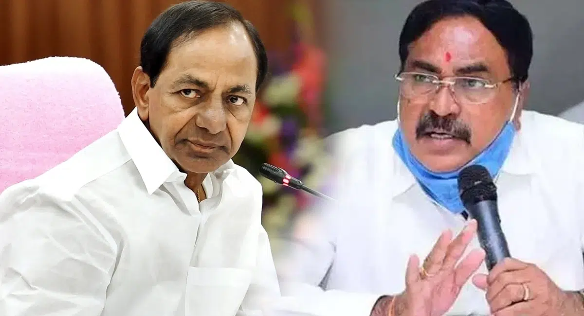 cm kcr serious on minister errabelli dayakar rao