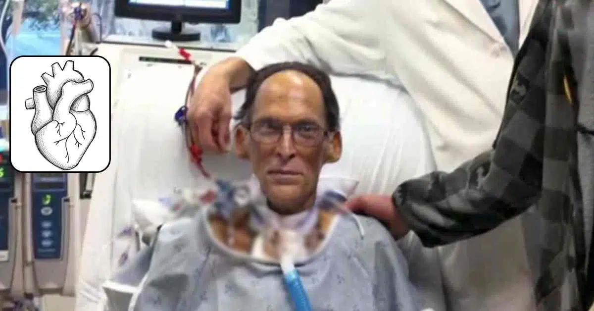 man is living without heart and pulse in texas