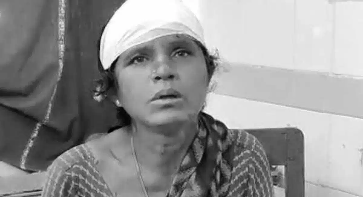 son attacked his mother after having dispute with his wife in mahabubabad