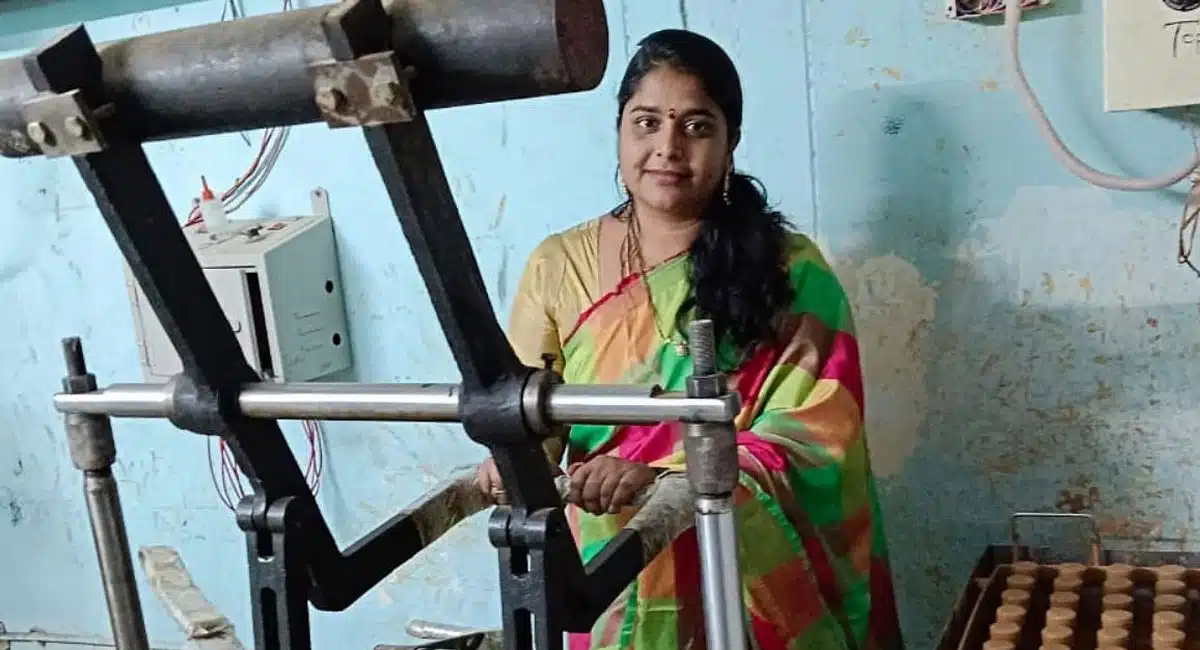 teacher earns 10 lakhs per annum by making edible cups in andhra pradesh