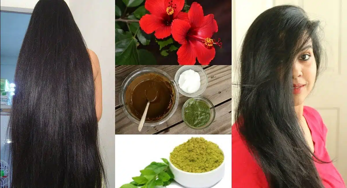Hair Tips in Hibiscus hair pack