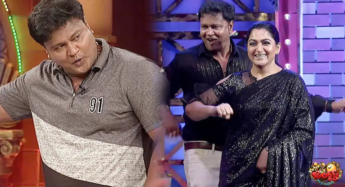 A romantic dance between Bullet Bhaskar and Khushboo
