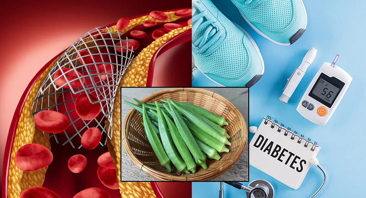 Okra in your diet to check diabetes and cholesterol
