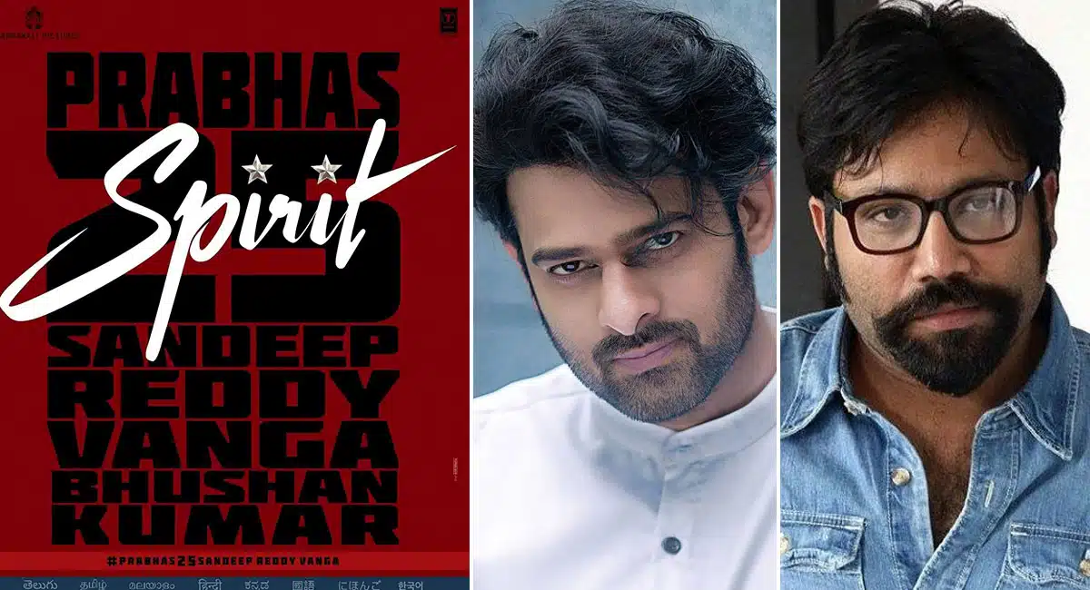 Prabhas spirit movie update