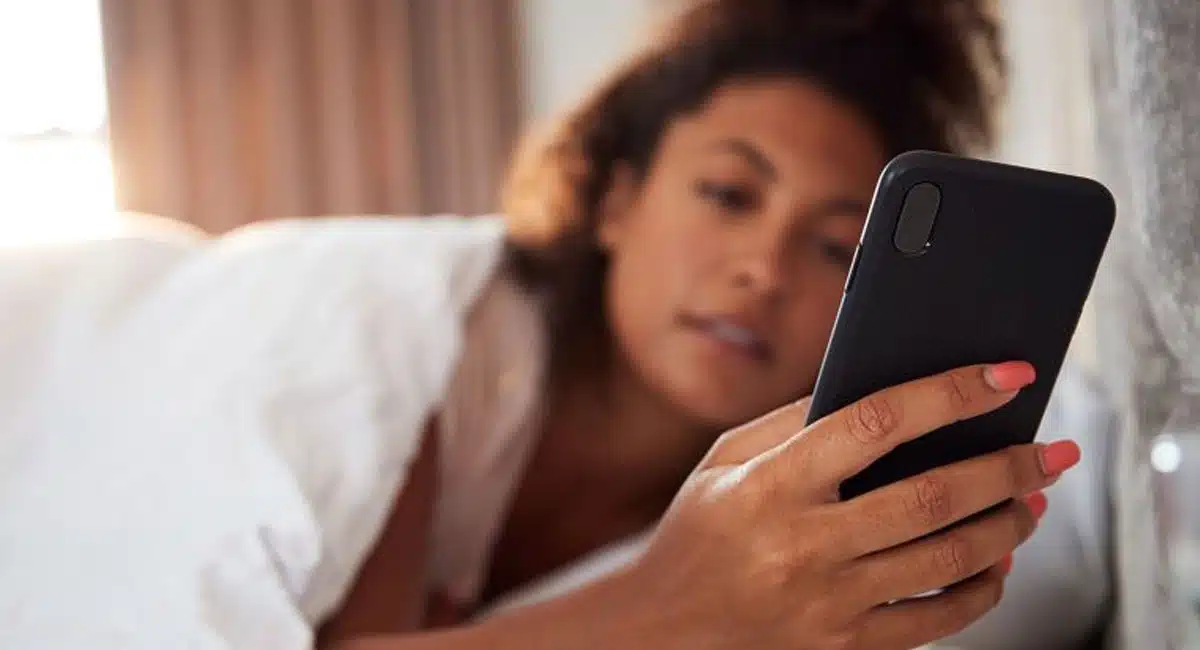 Are you looking at a smart phone a lot