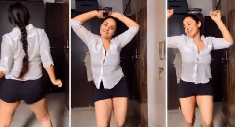 Sri Reddy : ముందూ వెనకా పెద్ద పెద్దవి రెండు చూపిస్తూ .. శ్రీ రెడ్డి పొట్టి డ్రస్ లో డ్యాన్స్ ..!