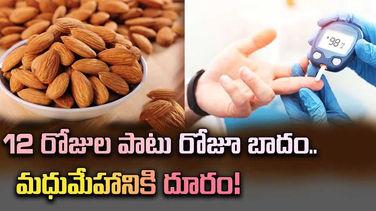 Almonds daily for 12 days away from diabetes
