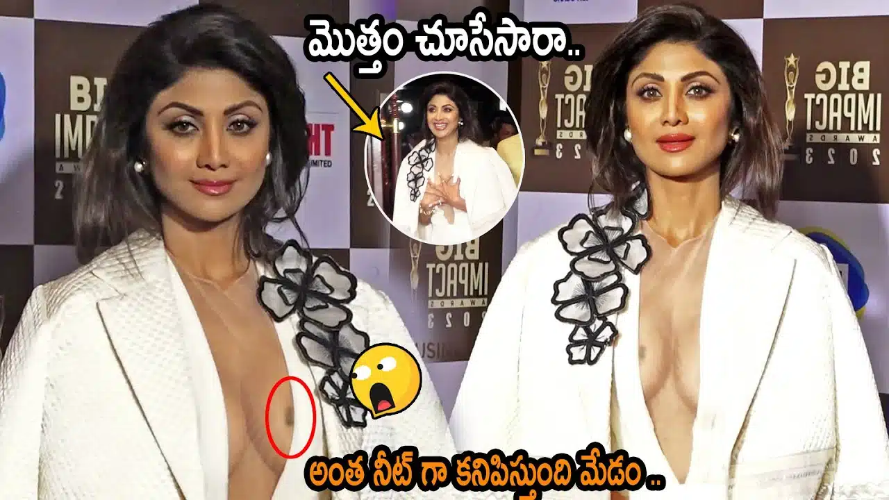 Shilpa Shetty Stunning Looks At The Red Carpet Of Big Impact Awards