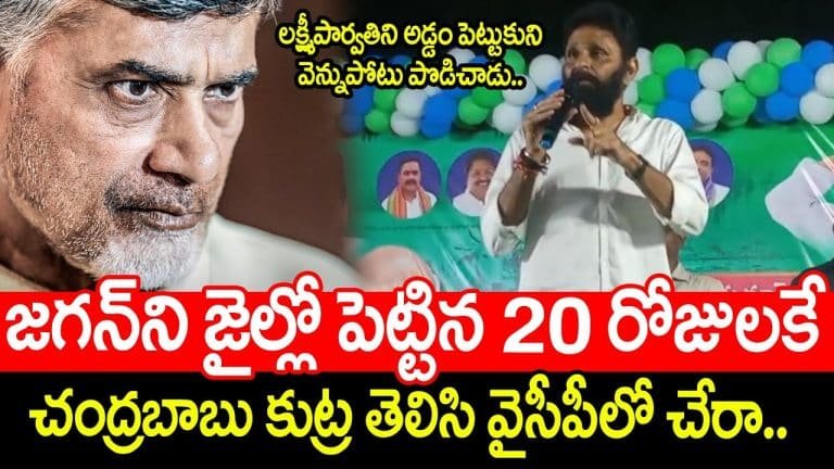 Kodali Nani : జగన్ జైలుకెళ్లిన 20 రోజులకే చంద్రబాబు కుట్ర తెలిసింది కొడాలి నాని సంచలన వ్యాఖ్యల వీడియో..!!