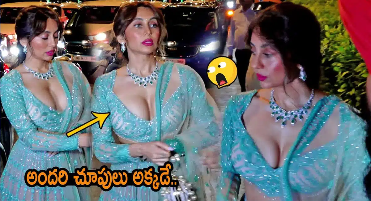 Anusha Dandekar Stunning Look at Alanna Pandey Ivor Wedding Reception