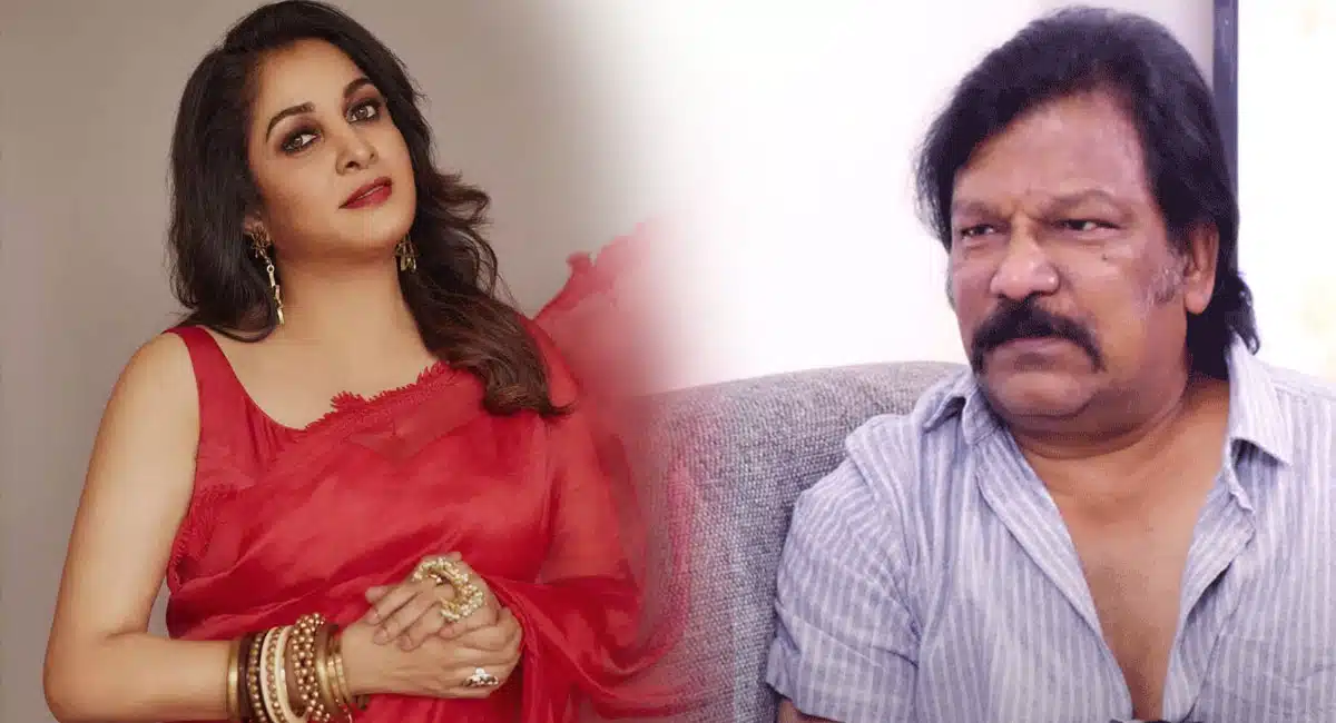 Vamshi Krishna emotional shoot with Ramya Krishna