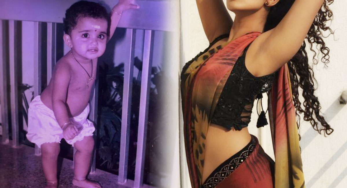 Star Heroine Anupama Parameswaran childhood pics viral