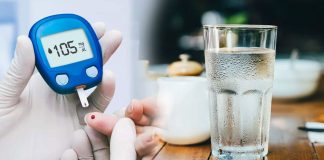 Diabetes can be checked with water